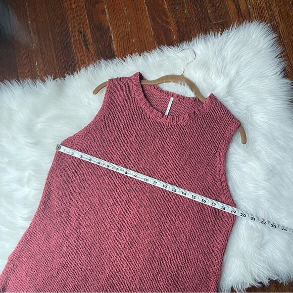 Rust Chunky Knit Sweater Vest NWOT - Picture 5 of 6